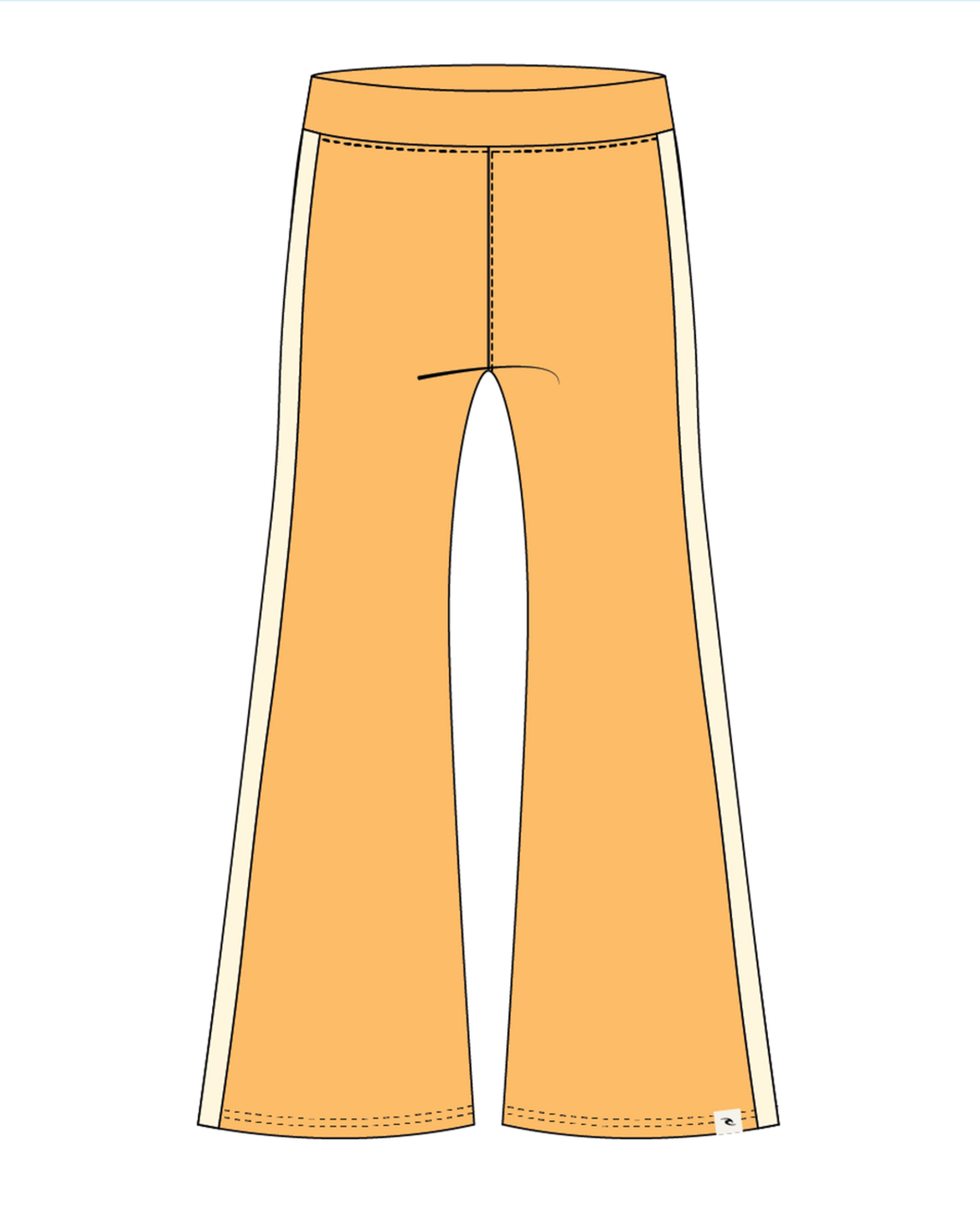 Rip Curl Island Bliss Bobbi Pant-Girl in MANGO