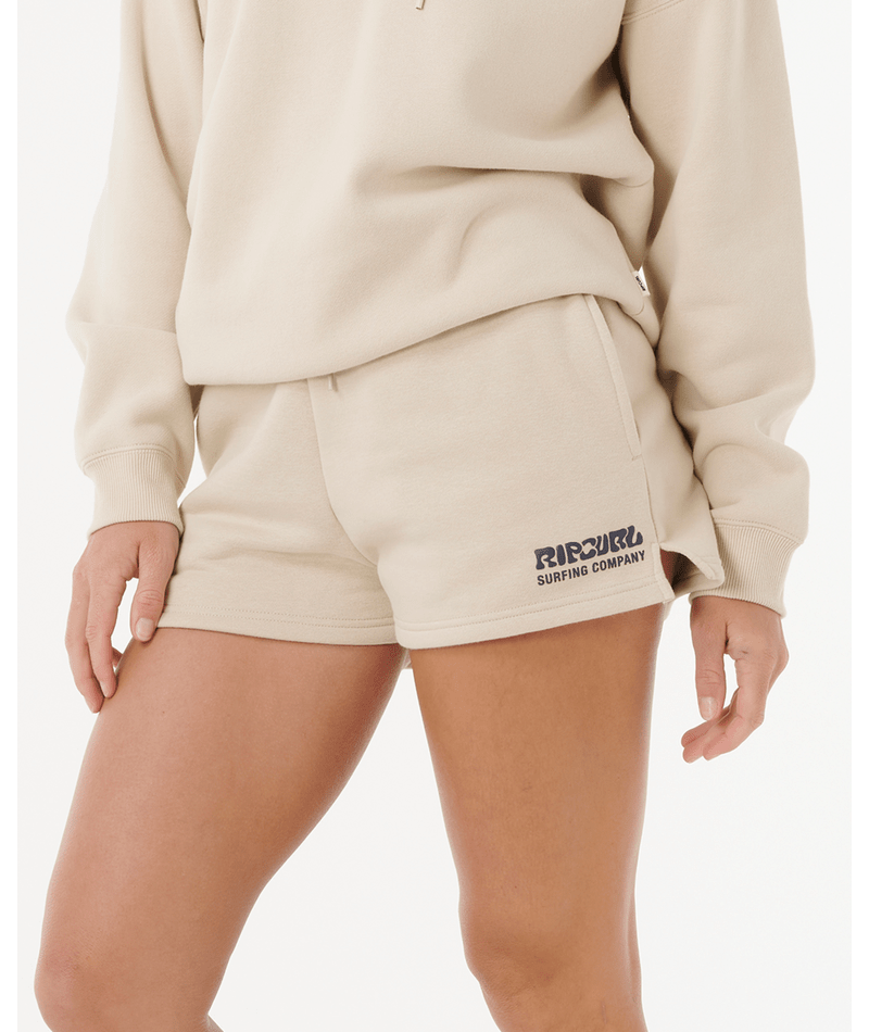 Rip Curl Surf Puff Short in NATURAL