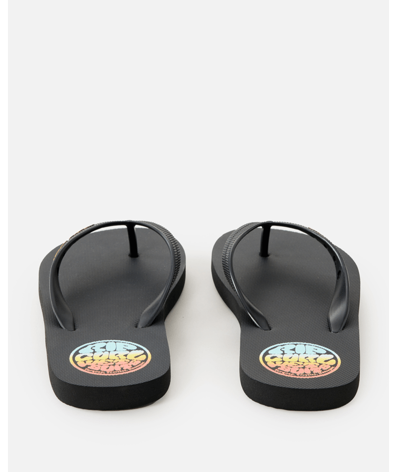 Rip Curl Wetty Fade Bloom Open Toe - Bo in WASHED BLACK