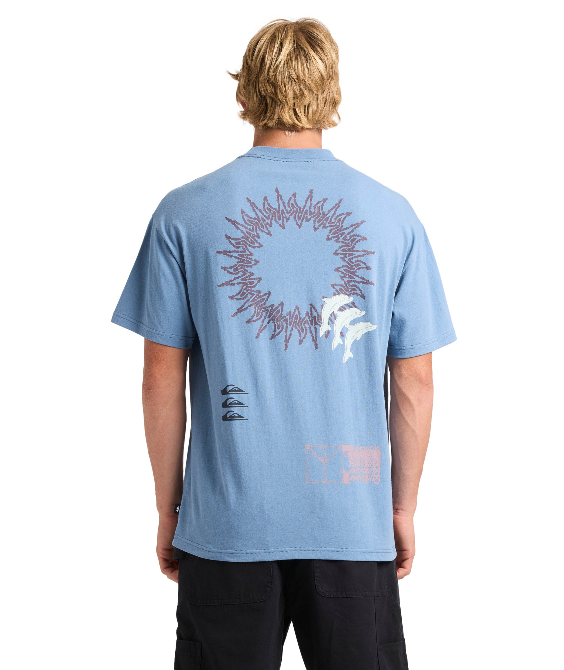 Quiksilver Free Lock Ss in CORONET BLUE