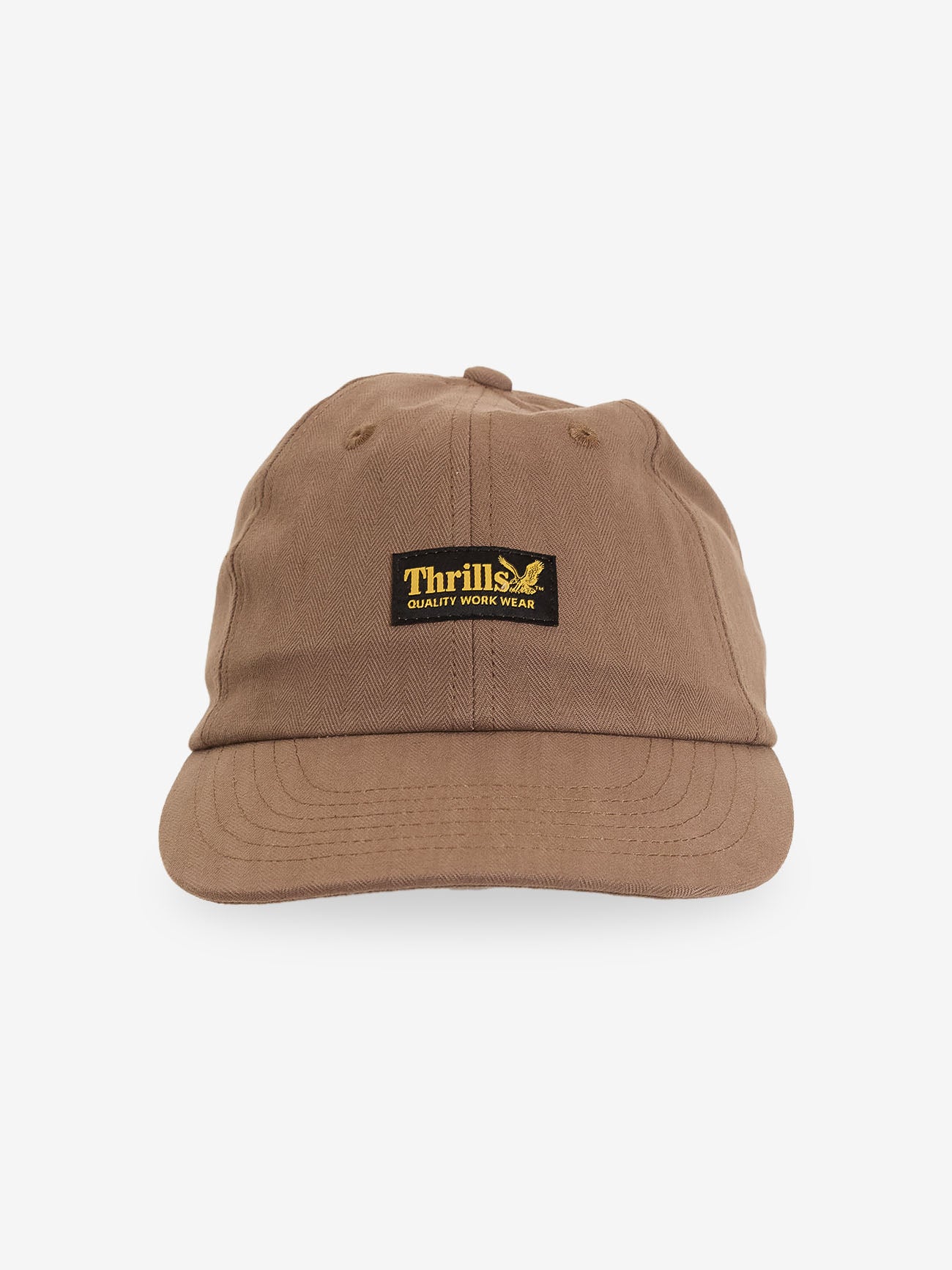 Thrills Thrills Union 6 Panel Cap - Falcon Herringbone in Falcon Herringbone