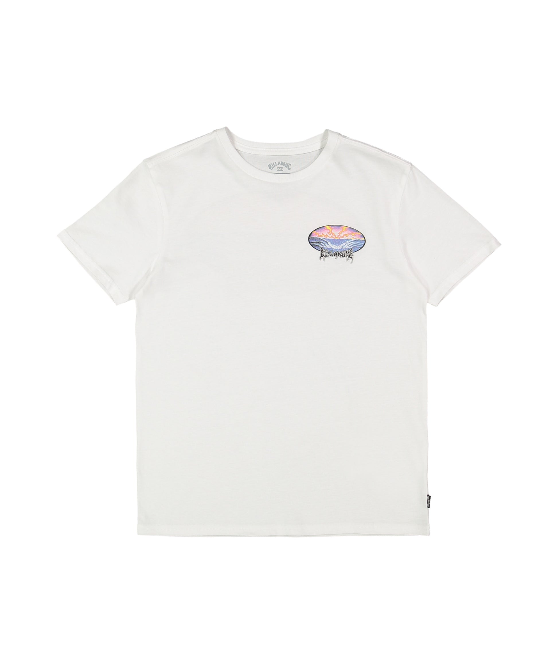 Billabong Groms Quadtripe Up Ss in WHITE