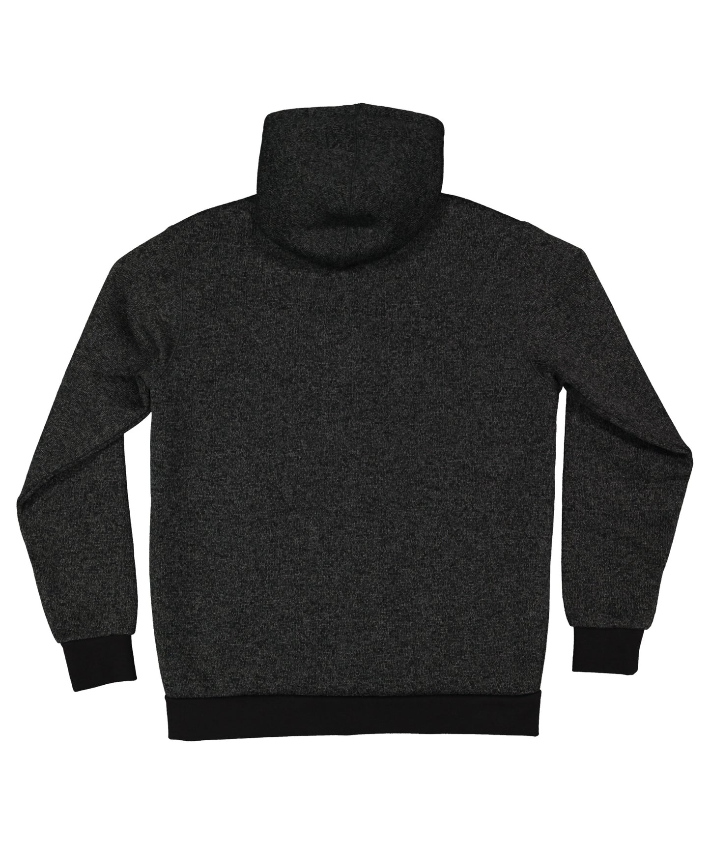 Billabong Revolt Zip Thru Hood in BLACK HEATHER