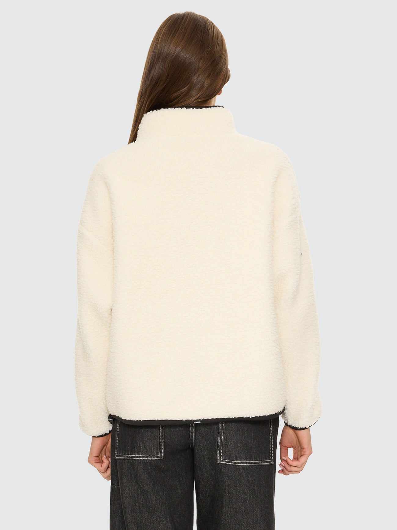 Thrills Co All Star Sherpa Fleece - Cream in Cream