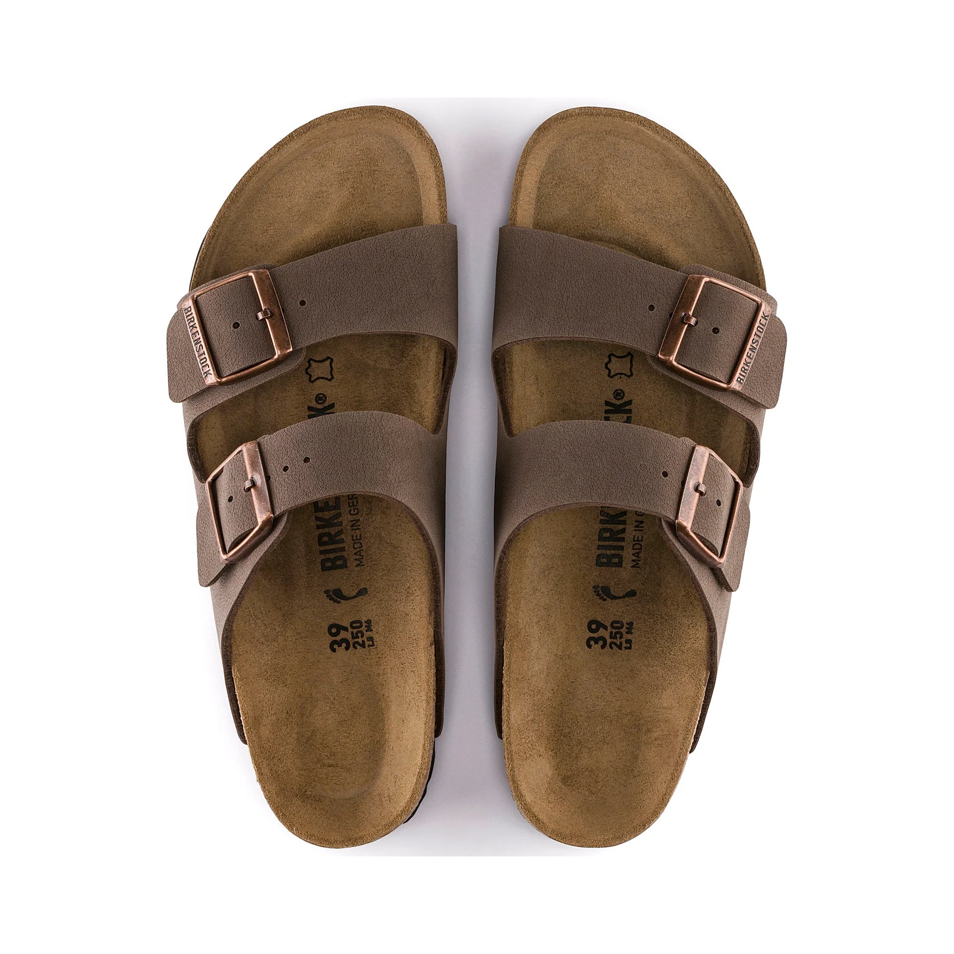 Birkenstock Arizona Kids Mocca Birkibuc Narrow