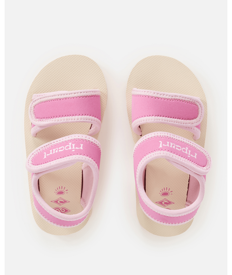Rip Curl Mixed Bloom Sandal-Kids in PINK