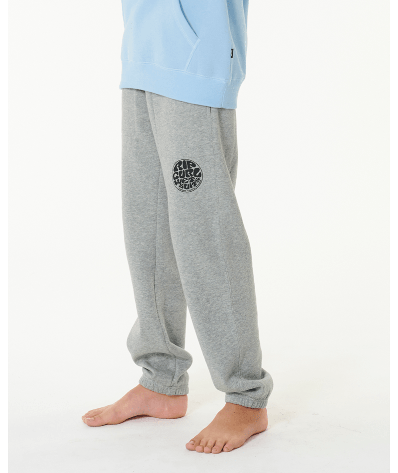 Rip Curl Icons Of Surf Trackpant-Boy in GREY MARLE