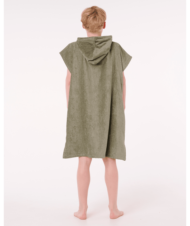 Rip Curl Printed Hooded Towel - Boy in OLIVE