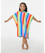 Rip Curl Mixed Snap Hooded Towel-Girl in MULTICO
