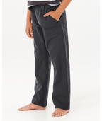 Rip Curl Hyped Canvas Pant-Boy in WASHED BLACK