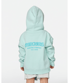 Rip Curl Surf Puff Heritage Hood-Girl in LIGHT SEA BLUE