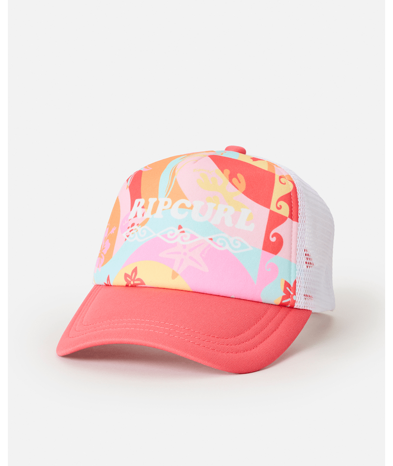 Rip Curl Mixed Revival Trucker-Girl in RED