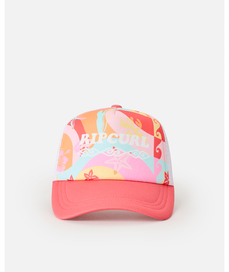 Rip Curl Mixed Revival Trucker-Girl in RED