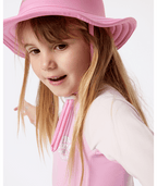 Rip Curl Icons Uv Brushed Surfsuit-Girl in BRIGHT PINK