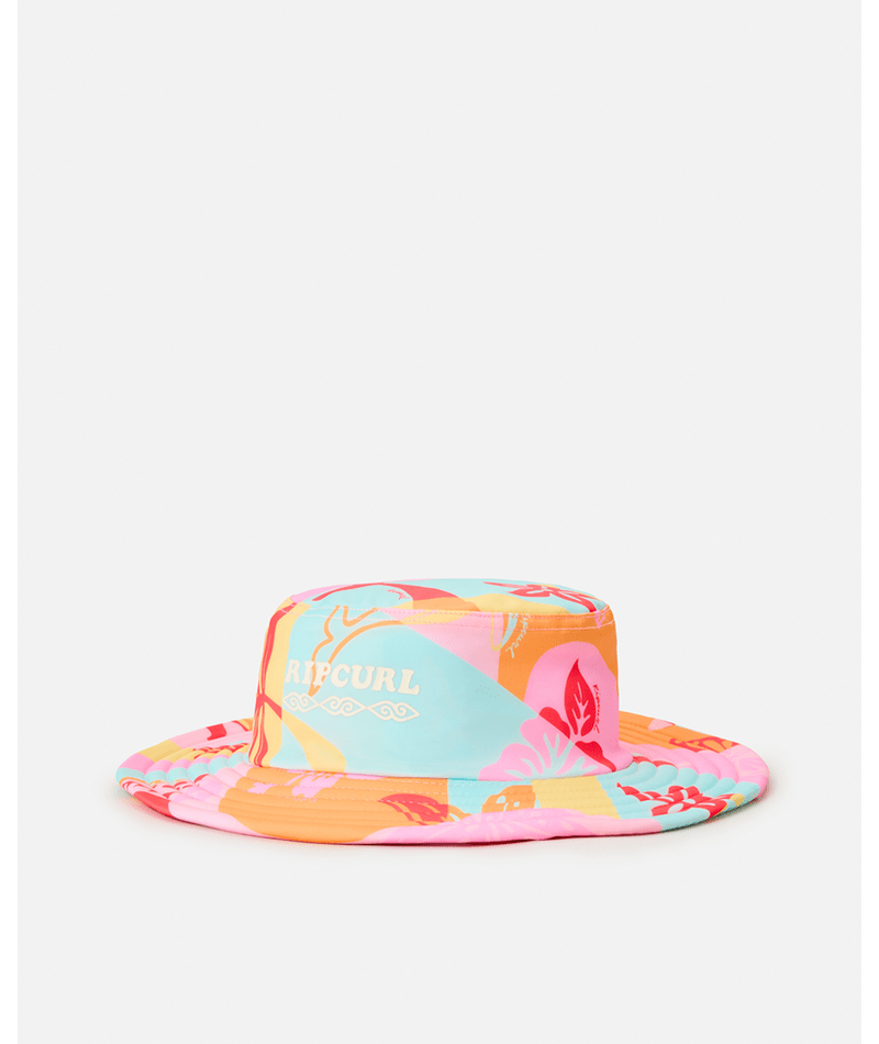 Rip Curl Mixed Swim Upf Bucket Hat-Girl in RED