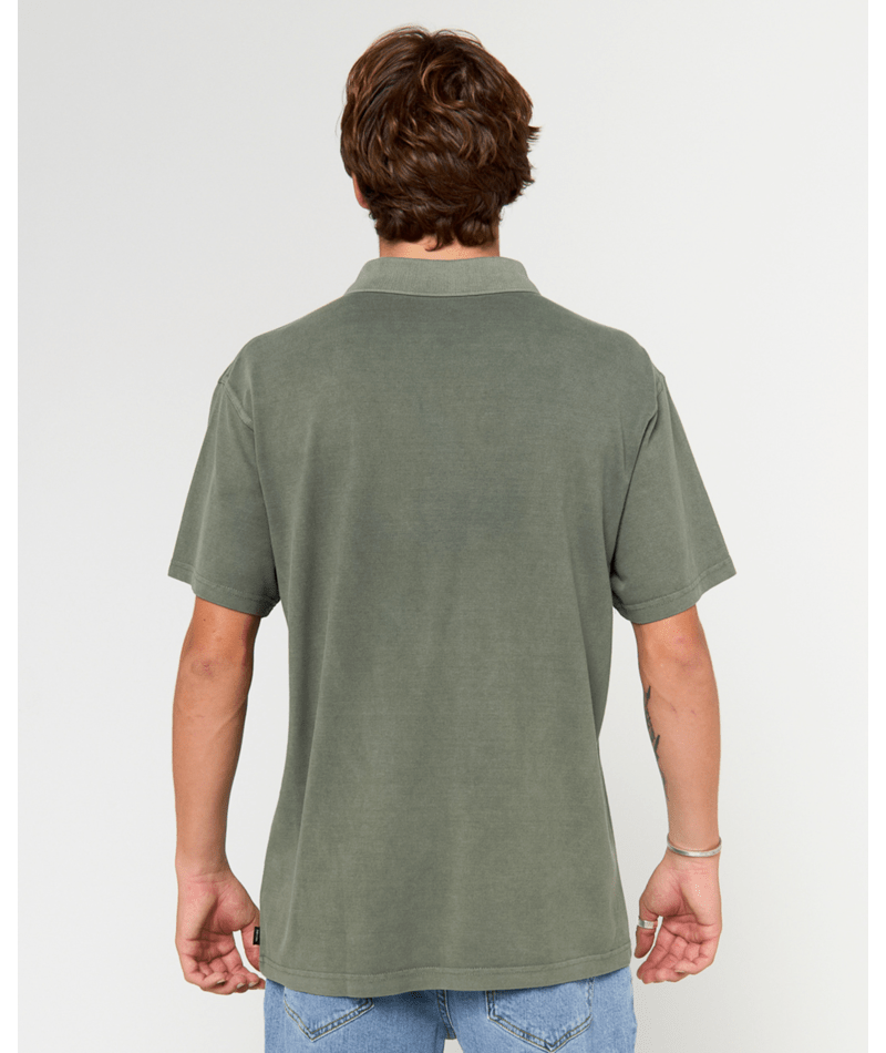 Rip Curl Wettie Polo in CACTUS GREEN