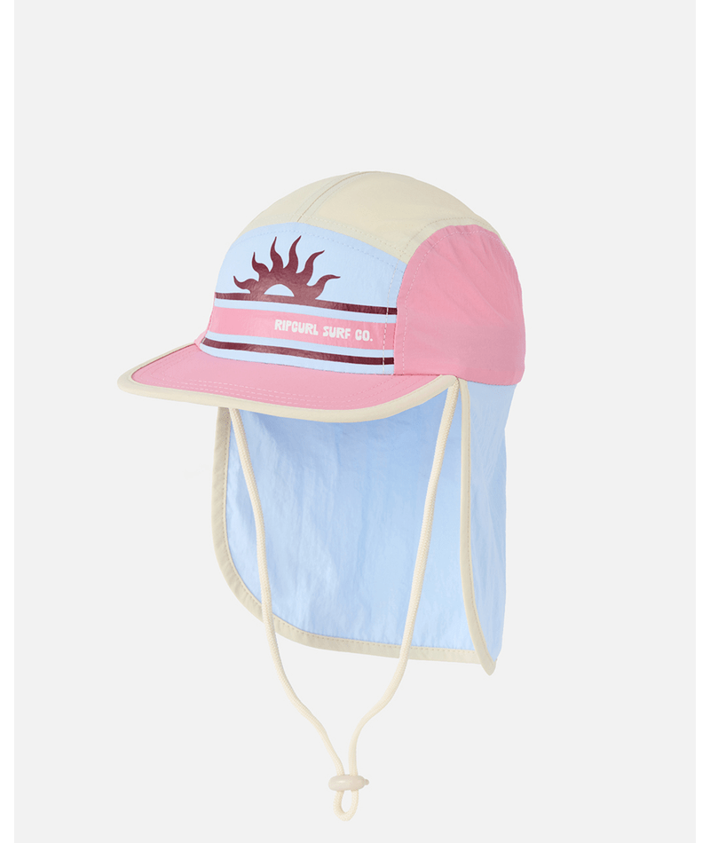 Rip Curl Island Days Upf Beach Hat-Girl in NATURAL/PINK