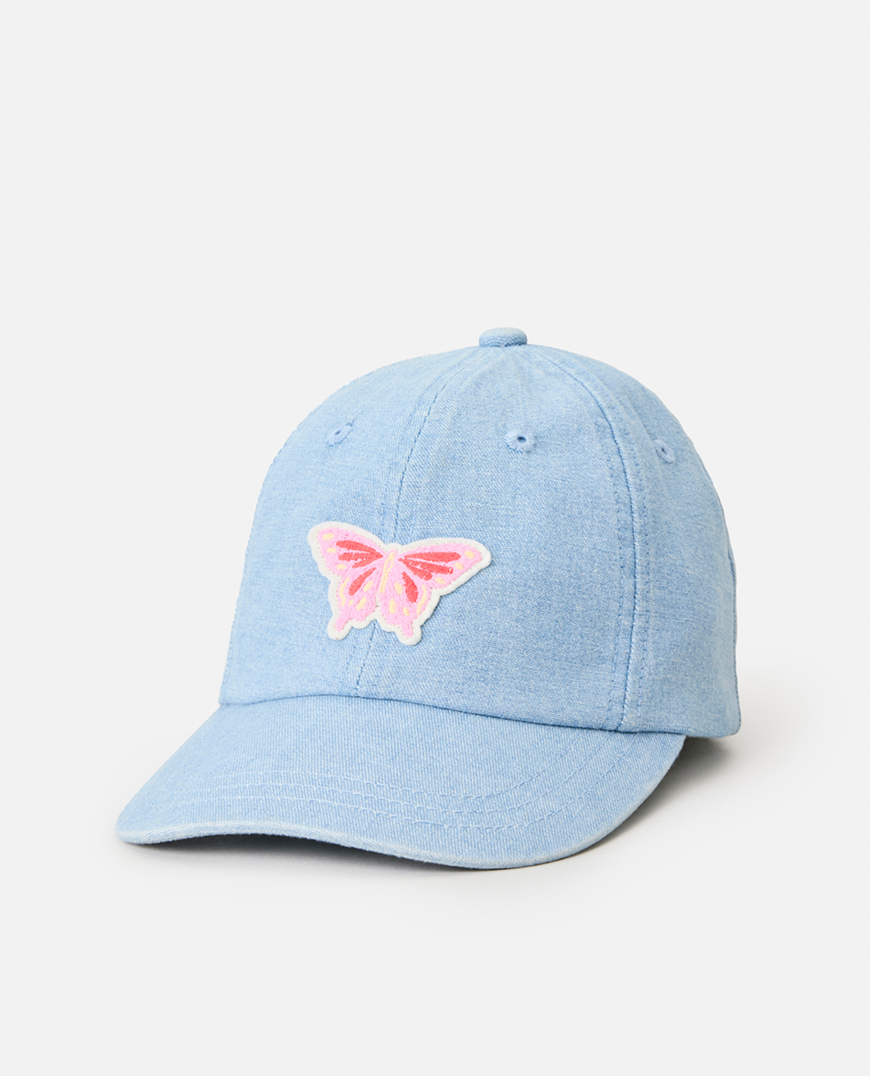 Rip Curl Mixed 6 Panel Cap-Girl in DENIM BLUE