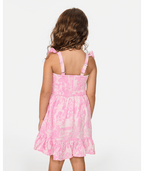 Rip Curl Surf Magic Woven Dress-Girl in BEGONIA PINK