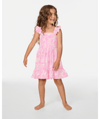 Rip Curl Surf Magic Woven Dress-Girl in BEGONIA PINK
