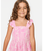 Rip Curl Surf Magic Woven Dress-Girl in BEGONIA PINK