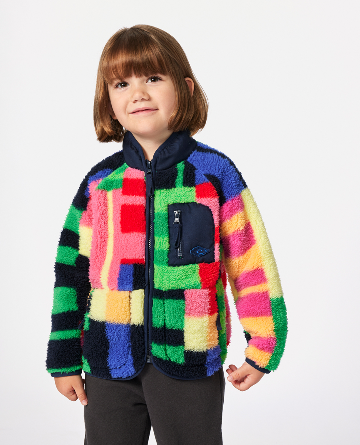 Rip Curl Las Dalias Polar Fleece-Girl in MULTI