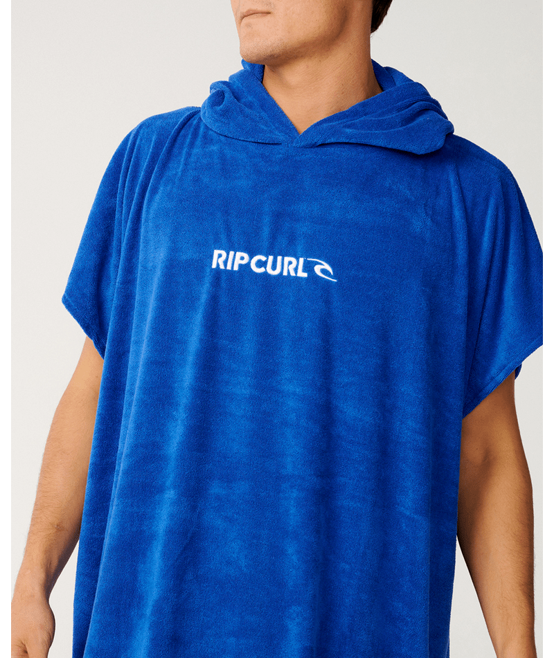 Rip Curl Brand Hooded Towel in ELECTRIC COBALT
