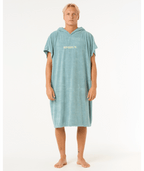 Rip Curl Brand Hooded Towel in BLUE LAGOON