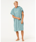 Rip Curl Brand Hooded Towel in BLUE LAGOON