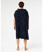 Rip Curl Classic Surf Hooded Towel in BLACK/OFF WHITE