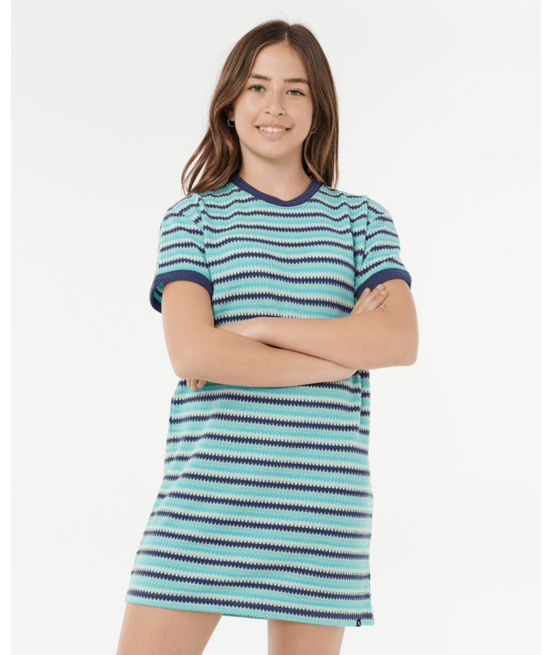 Rip Curl Ocean Bobbi Knit Dress - Girl in AQUA