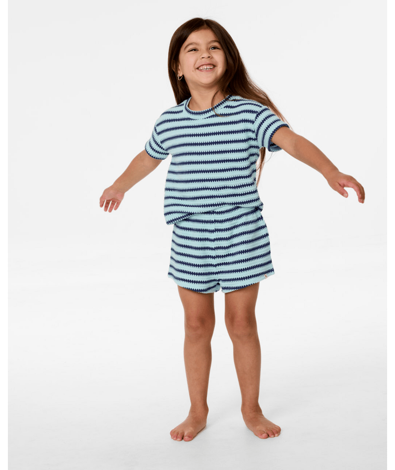 Rip Curl Bobbi W/S Blue-Girl in BLUE