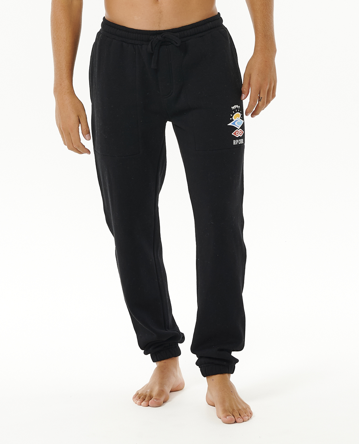 Rip Curl Icons Of Surf Trackpant in BLACK