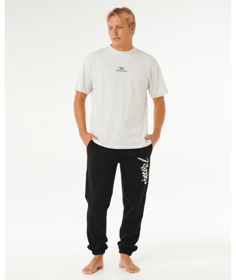 Rip Curl Icons Of Surf Trackpant in BLACK/BLACK