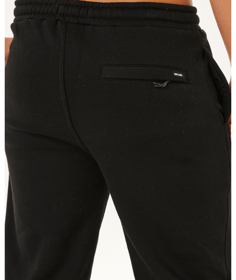 Rip Curl Icons Of Surf Trackpant in BLACK/BLACK