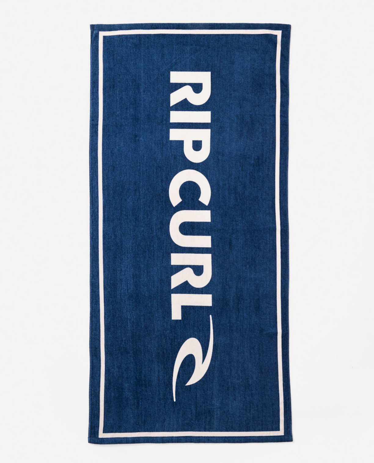 Rip Curl Brand Logo Towel in LIGHT NAVY