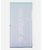 Rip Curl Brand Logo Towel in Light Aqua