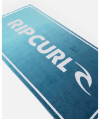 Rip Curl Brand Logo Towel in Light Aqua
