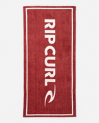 Rip Curl Brand Logo Towel in APPLE BUTTER