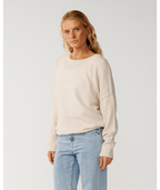 Rip Curl Emily Sweater in ECRU MARLE