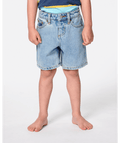 Rip Curl Hyped Up Denim Short-Boy in WASHED BLUE