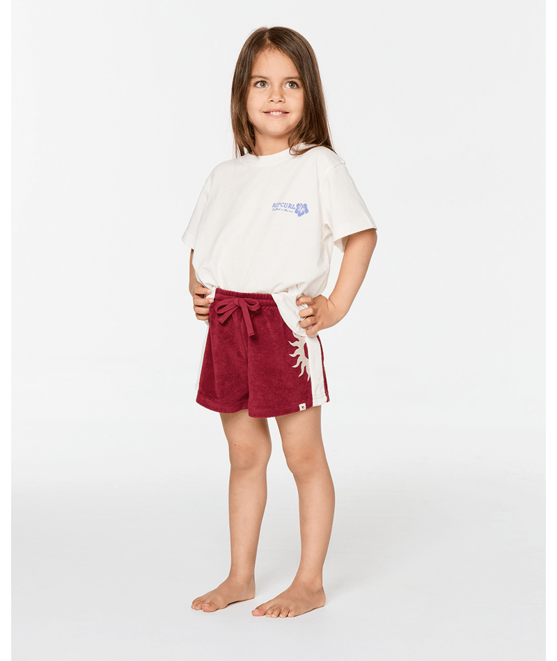 Rip Curl Road Trip Terry Short - Girl in PLUM