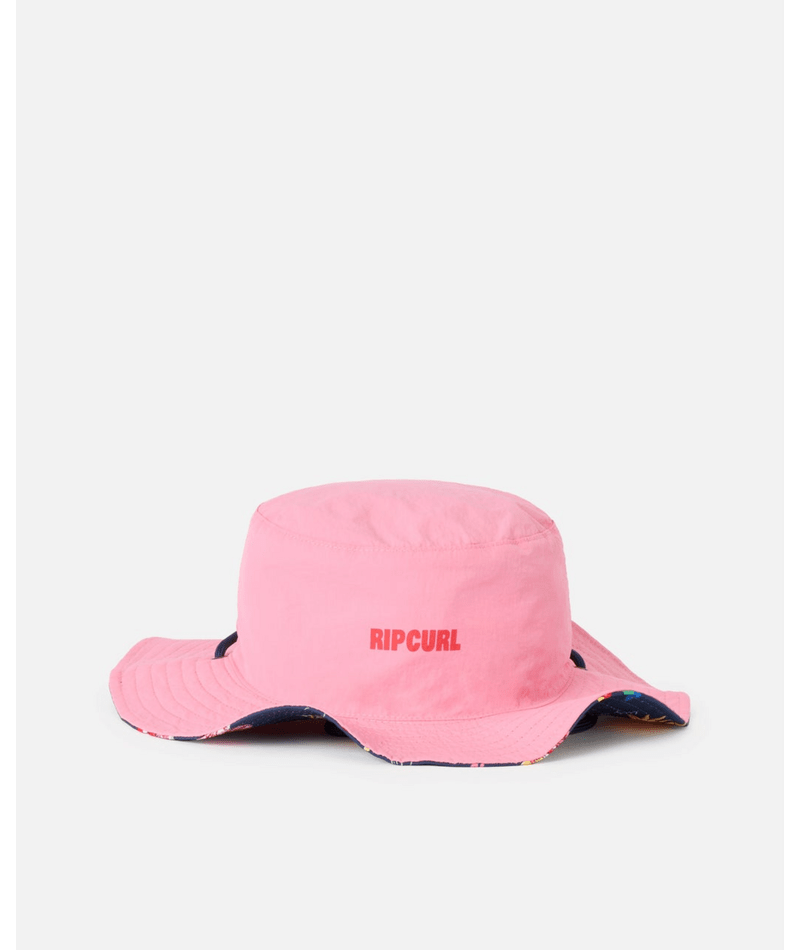 Rip Curl Mixed Revo Upf Bucket-Girl in Navy/Red