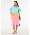 Rip Curl Premium Surf Hooded Towel in LIGHT SEA BLUE