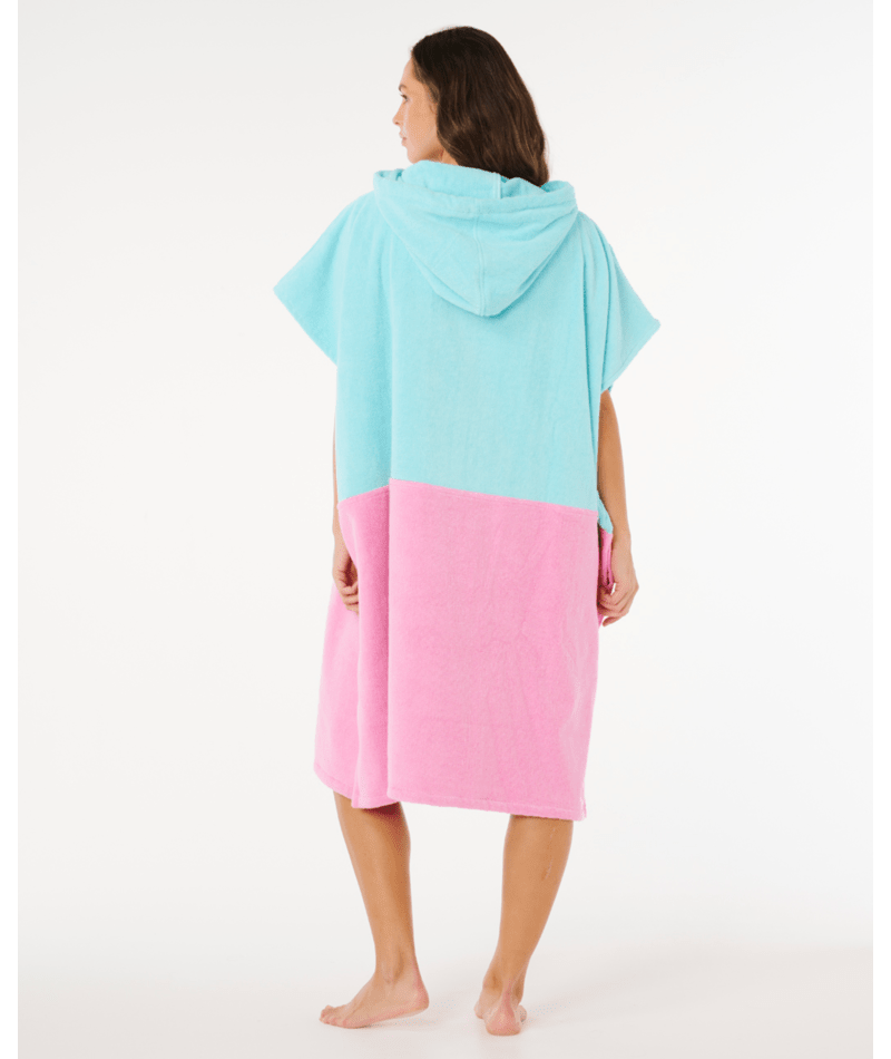 Rip Curl Premium Surf Hooded Towel in LIGHT SEA BLUE