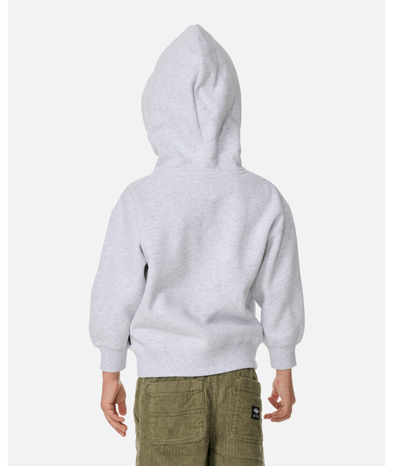 Rip Curl Ride The Wave Hood - Boy in LIGHT GREY HEATHER