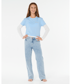 Rip Curl Aggie Relaxed Jeans - Kids in VINTAGE BLUE