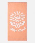 Rip Curl Graphic Standard Towel in BRIGHT PEACH