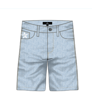 Rip Curl Medina Script Walkshort-Boy in BLEACHED BLUE