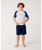 Rip Curl Medina Script Walkshort-Boy in True Indigo